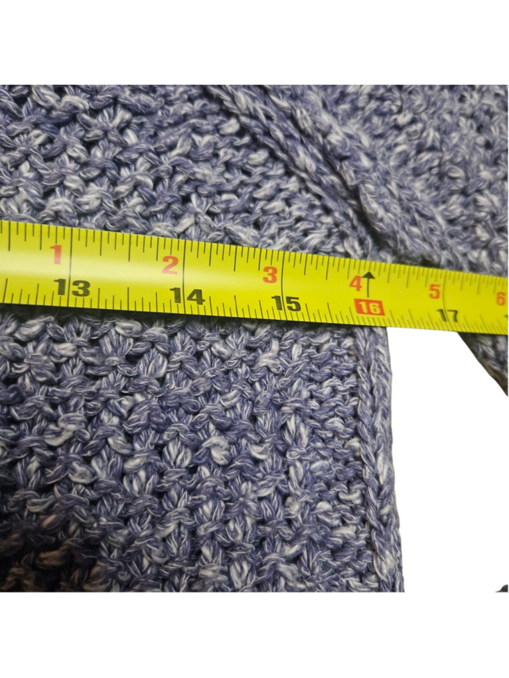 Free People XS Periwinkle Purple Marled Knit Sweater - Picture 5 of 9